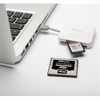 Lecteur Cartes mémoire SD et Micro SD USB 2.0 blanc 