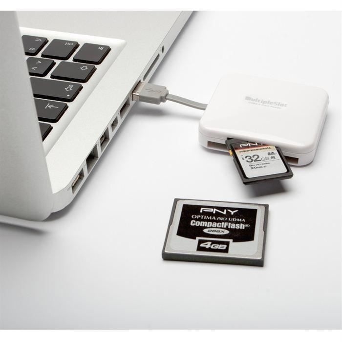 Lecteurs et adaptateurs de carte mémoire CompactFlash I pour ordinateur